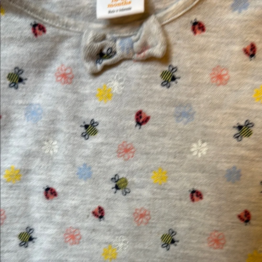 Gymboree Casual Gray and Yellow Dress with Vibrant Style - Picture 3 of 8